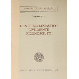 L'ente ecclesiastico civilmente riconosciuto