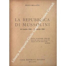 La Repubblica di Mussolini 26 luglio 1943 - 25 aprile … | Immagine principale