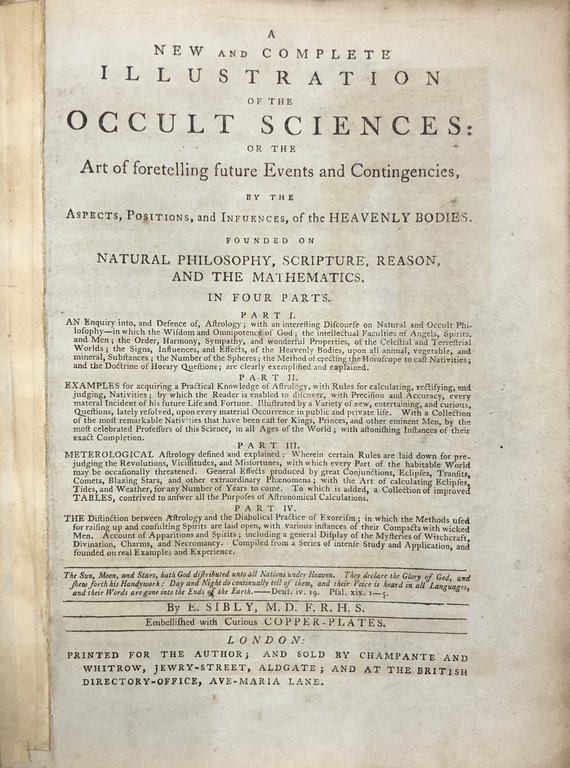 A new and complete illustration of the occult sciences: Or … | Immagine Gallery 2