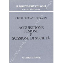 Acquisizione, fusione e scissione di società