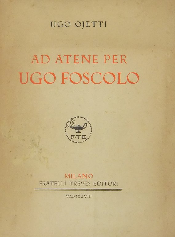 Ad Atene per Ugo Foscolo | Immagine Gallery 2