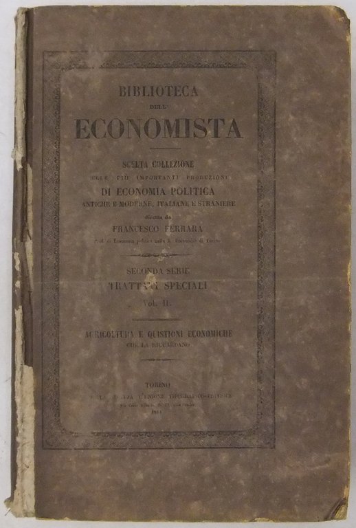 Agricoltura e quistioni economiche che la riguardano. Opuscoli sull'agricoltura francese … | Immagine Gallery 2