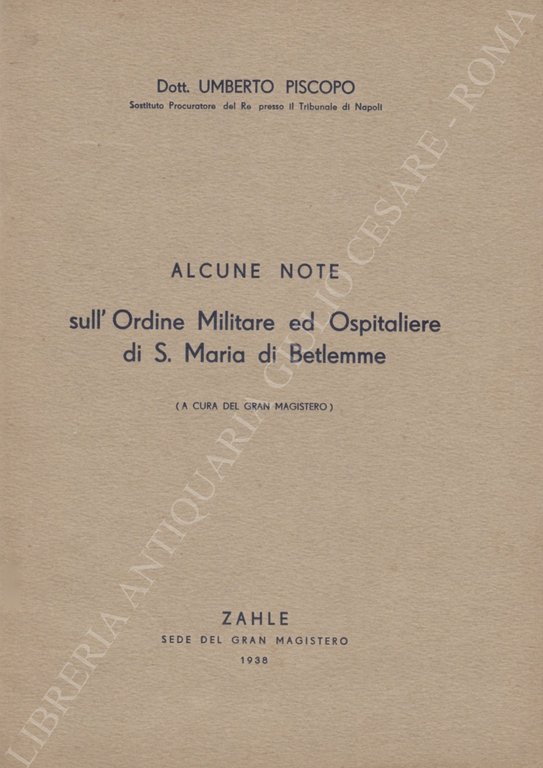Alcune note sull'Ordine Militare ed Ospitaliere di S. Maria di … | Immagine Gallery 2