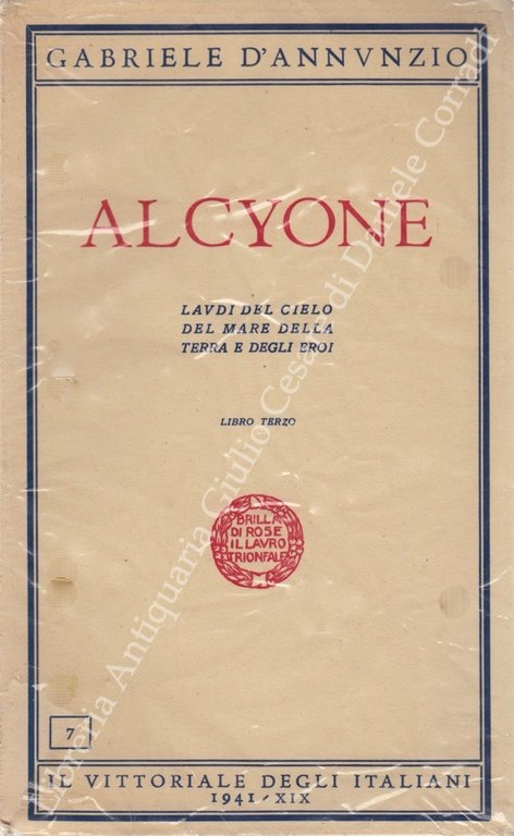 Alcyone. Laudi del cielo del mare della terra e degli … | Immagine Gallery 2