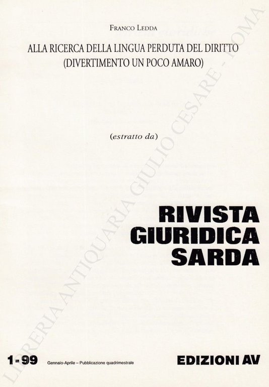 Alla ricerca della lingua perduta del diritto (divertimento un poco … | Immagine Gallery 2