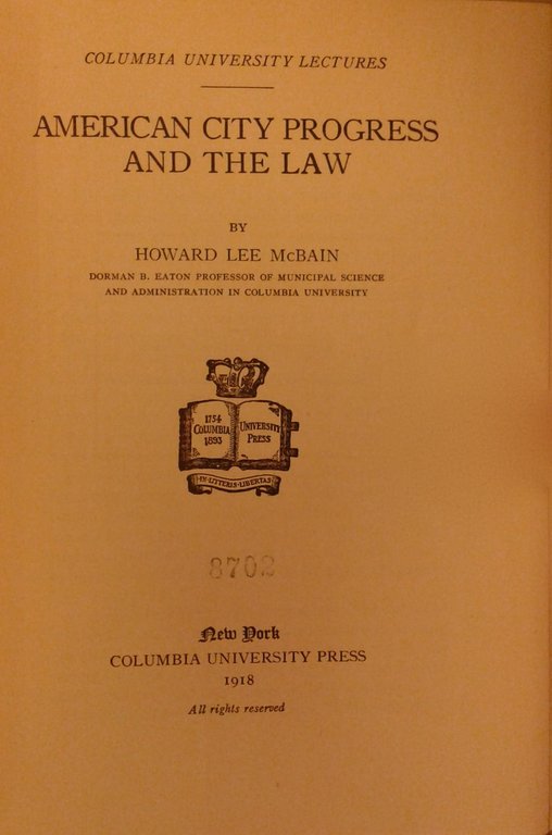 American city progress and the law | Immagine Gallery 2