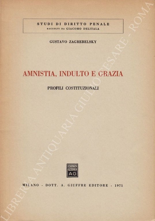 Amnistia, indulto e grazia. Profili costituzionali | Immagine Gallery 2