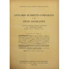 Annuario di diritto comparato e di studi legislativi. A cura …