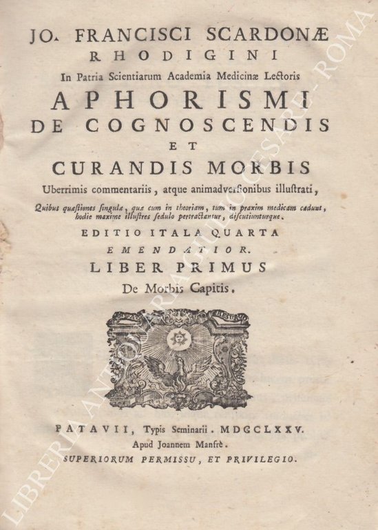 Aphorismi de cognoscendis et curandis morbis uberrimis commetariis, arque animadversionibus … | Immagine Gallery 2