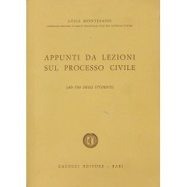 Appunti da lezioni sul processo civile (ad uso degli studenti) | Immagine principale