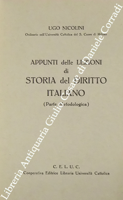 Appunti delle lezioni di Storia del Diritto Italiano (Parte Metodologica) | Immagine Gallery 2