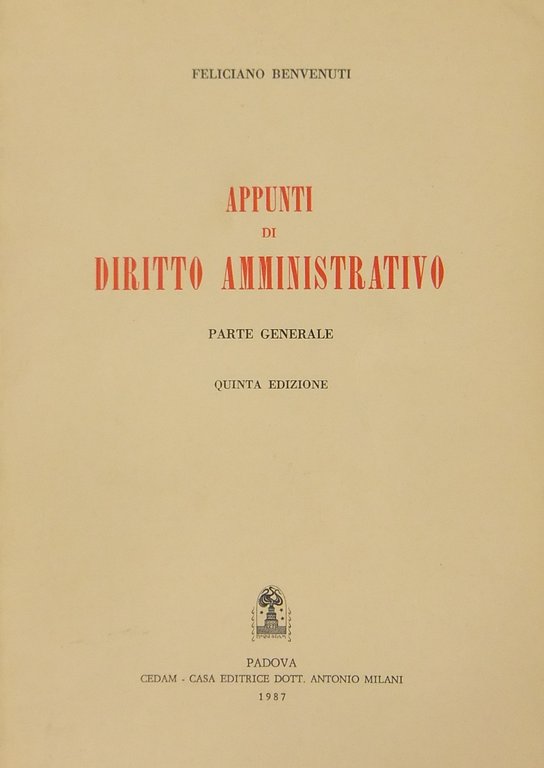 Appunti di diritto amministrativo. Parte generale (unico pubblicato) | Immagine Gallery 2