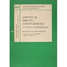 Appunti di diritto costituzionale. La Corte Costituzionale. Dalle lezioni del … | Immagine Gallery 1