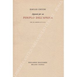 Appunti per un periplo dell'Africa con un disegno di L.C.P.