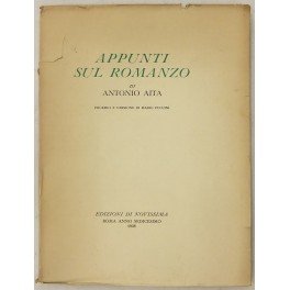 Appunti sul romanzo. Proemio e versione di Mario Puccini