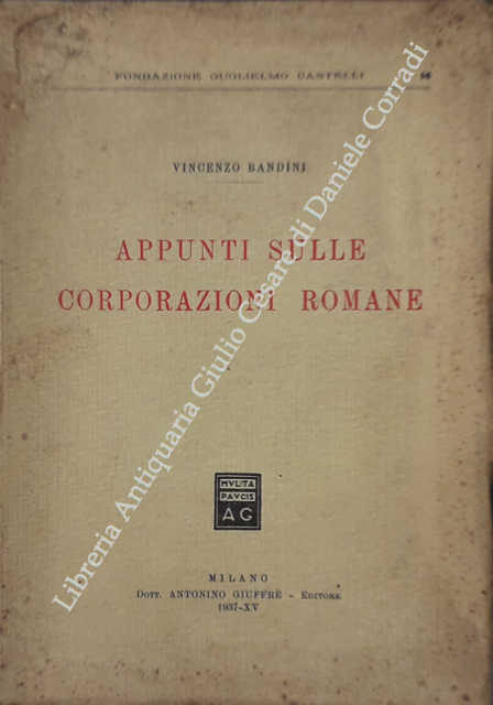 Appunti sulle corporazioni romane | Immagine Gallery 2