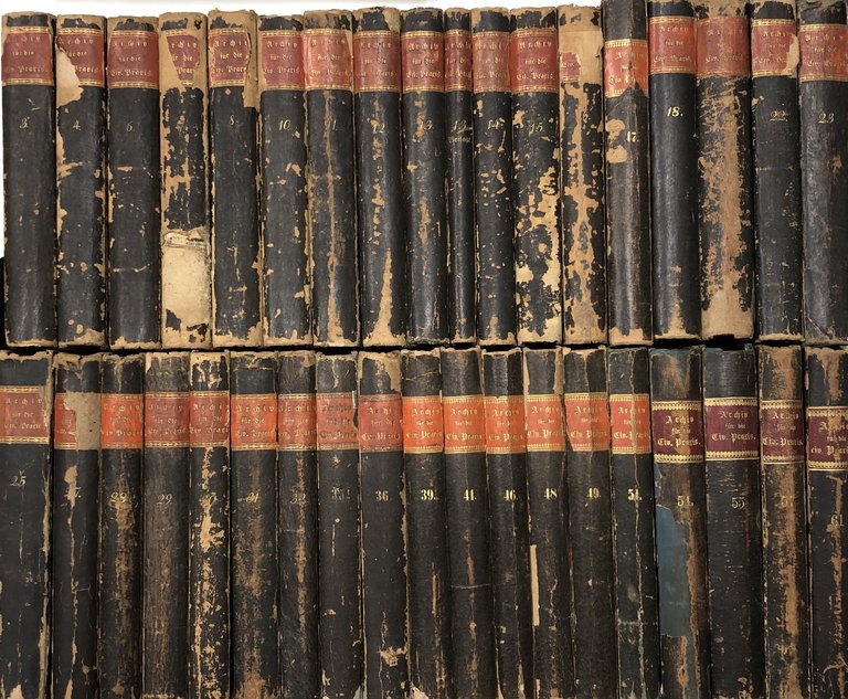 Archiv fur die Civilistische Praxis. Herausgegeben. | Immagine Gallery 2