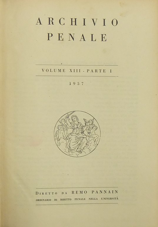 Archivio penale. Volume XIII - Anno 1957 | Immagine Gallery 2