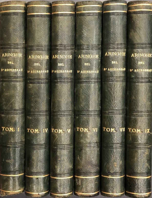 Aringhe del D'Aguesseau. Traduzione dal francese di Giuseppe Andrea Zuliani … | Immagine Gallery 2
