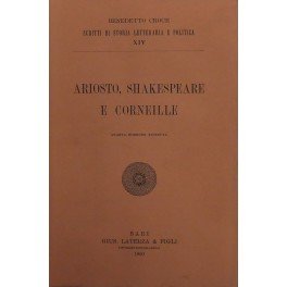 Ariosto, Shakespeare e Corneille