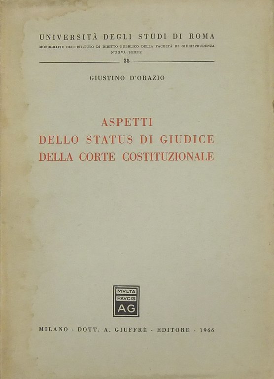 Aspetti dello status di giudice della Corte Costituzionale | Immagine Gallery 2