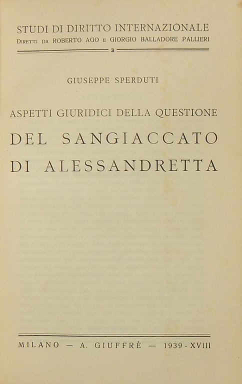 Aspetti giuridici della questione del Sangiaccato di Alessandretta | Immagine Gallery 2