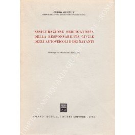 Assicurazione obbligatoria della responsabilità civile degli autoveicoli e dei natanti