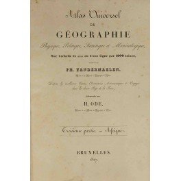Atlas Universel de geographie physique, politique, statistique et mineralogique. Afrique, …