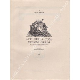 Atti della Commissione Giulini per l'ordinamento temporaneo della Lombardia (1859) | Immagine Gallery 1
