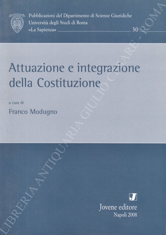 Attuazione e integrazione della Costituzione | Immagine Gallery 2