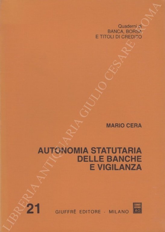 Autonomia statutaria delle banche e vigilanza | Immagine Gallery 2