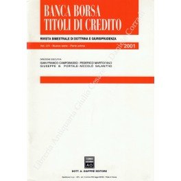 Banca borsa e titoli di credito. Rivista di Dottrina e …