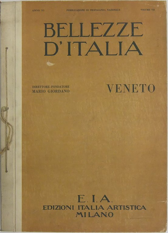 Bellezze d'Italia. Direttore-fondatore Mario Giordano. Anno IV vol. VII - … | Immagine Gallery 2