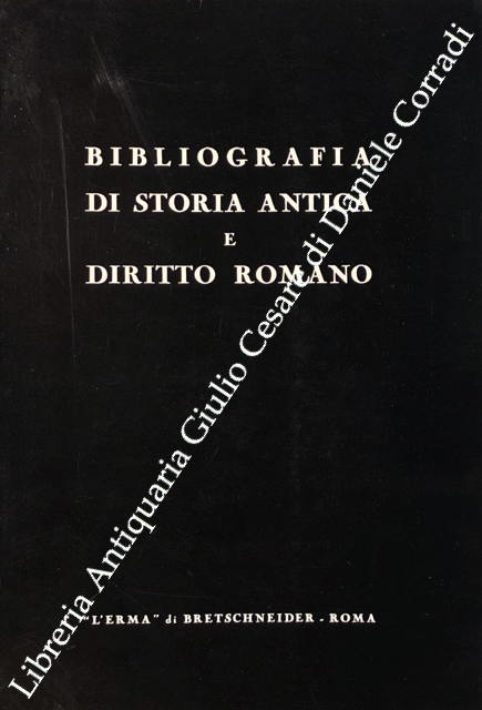 Bibliografia di storia antica e diritto romano | Immagine Gallery 2