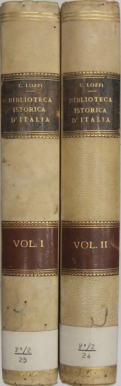 Biblioteca istorica della antica e nuova Italia. Saggio di bibliografia … | Immagine Gallery 2