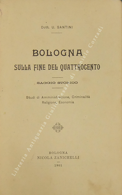 Bologna sulla fine del quattrocento | Immagine Gallery 2