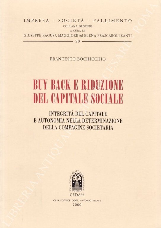 Buy back e riduzione del capitale sociale. Integrità del capitale … | Immagine Gallery 2