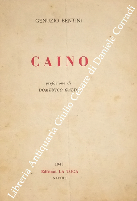 Caino. Prefazione di Domenico Galdi | Immagine Gallery 2
