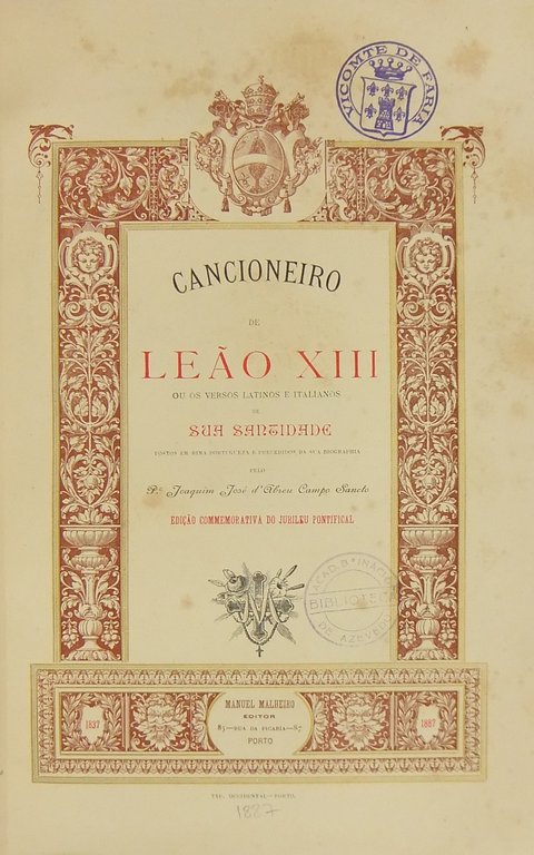 Cancioneiro de Leao XIII ou os versos latinos e italianos … | Immagine Gallery 2