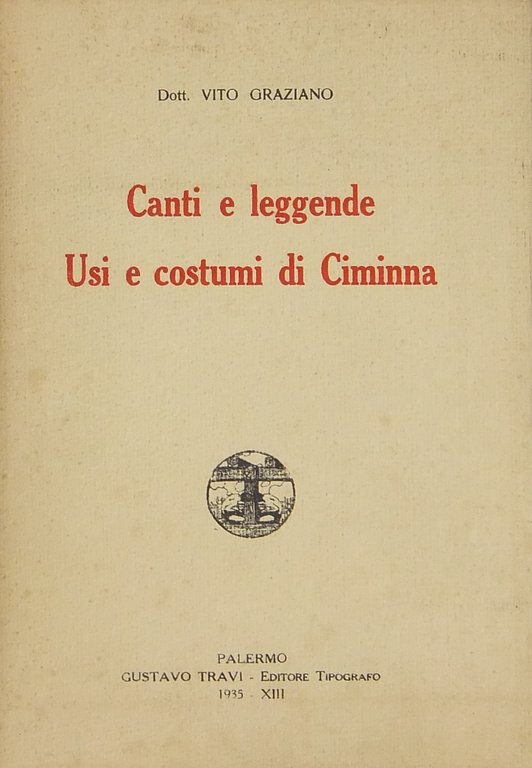 Canti e leggende usi e costumi di Ciminna | Immagine Gallery 2