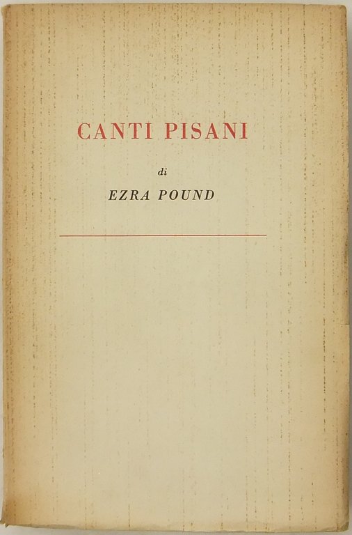 Canti pisani. Con testo a fronte traduzione introduzione e note … | Immagine Gallery 2