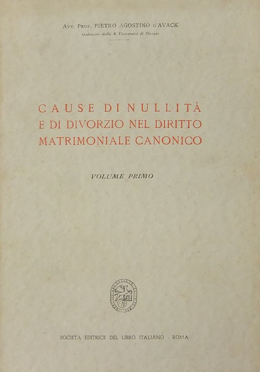 Cause di nullità e di divorzio nel diritto matrimoniale canonico. … | Immagine Gallery 2