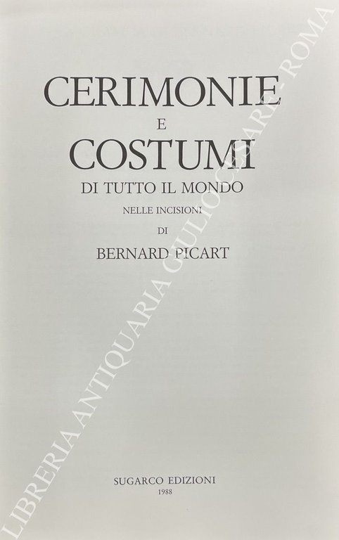 Cerimonie e costumi di tutto il mondo nelle incisioni di … | Immagine Gallery 2