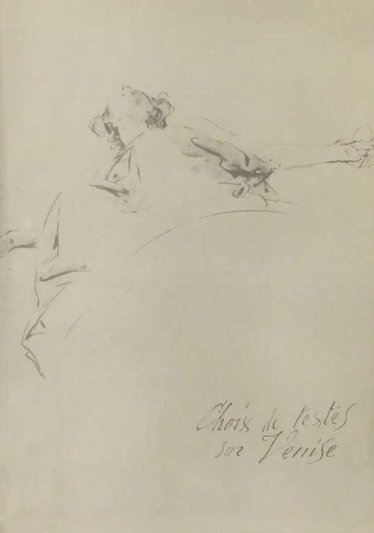 Choix de textes sur Venise avec vingt dessins de maitres … | Immagine Gallery 2