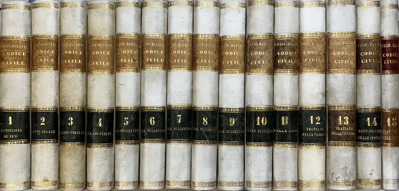 Codice civile italiano commentato con la legge romana, le sentenze … | Immagine principale