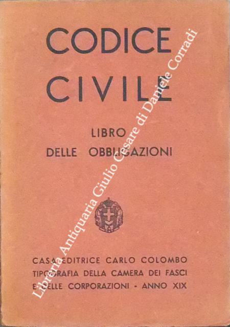 Codice civile. Libro delle obbligazioni | Immagine Gallery 2