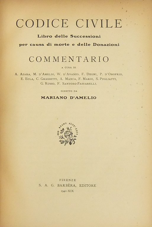 Codice civile. Libro delle successioni per causa di morte e … | Immagine Gallery 2