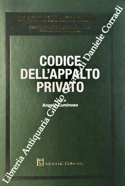Codice dell'appalto privato | Immagine Gallery 2