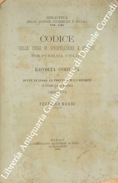 Codice delle leggi di spropriazione e servitù per pubblica utilità | Immagine Gallery 2