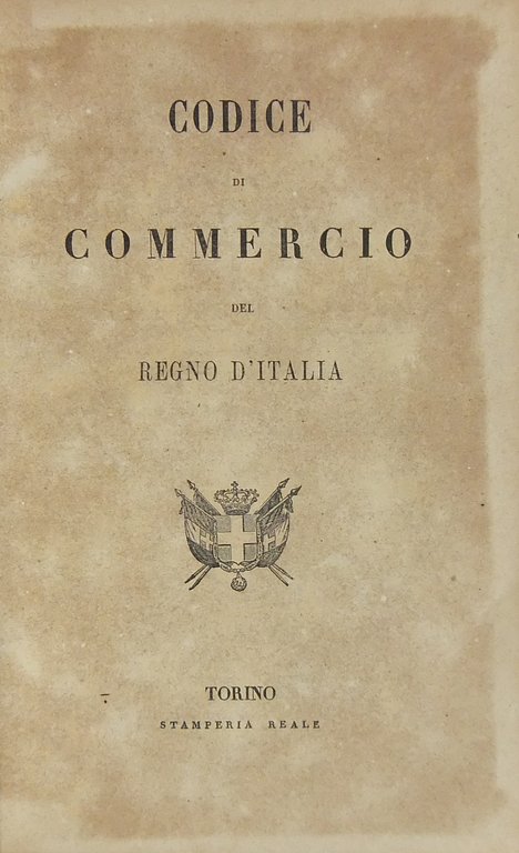 Codice di commercio del Regno d'Italia. UNITO A: Indice alfabetico … | Immagine Gallery 2